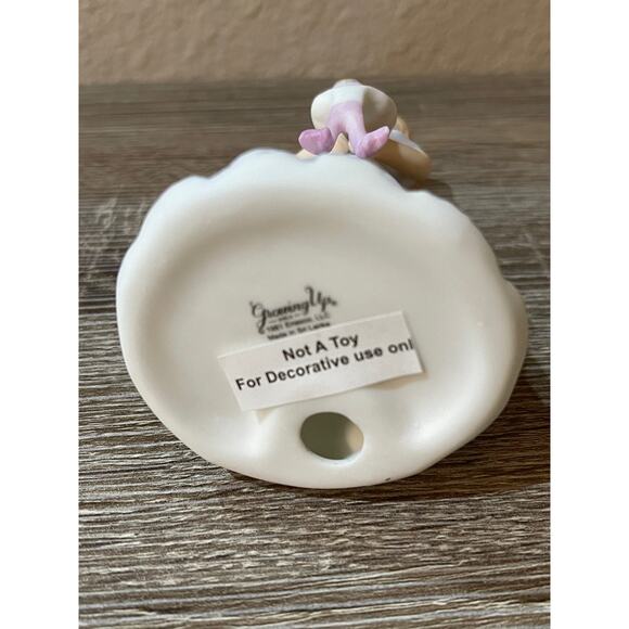 Vintage Enesco Girl Turning 8 - Picture 7 of 8